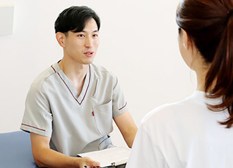 国家資格保持者が対応