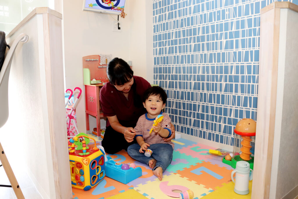 鳴尾ぴっと骨盤整体院のキッズスペース