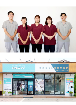 院風景、全員集合